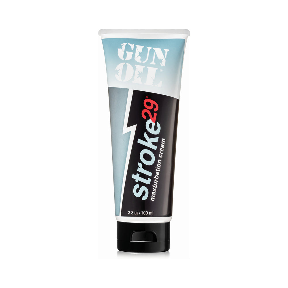 Crema para masturbación Gun Oil Stroke 29, 3,3 oz.