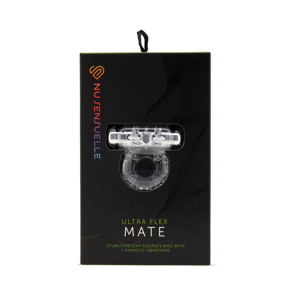 Anillo de pareja Nu Sensuelle Mate Ultra Flex transparente