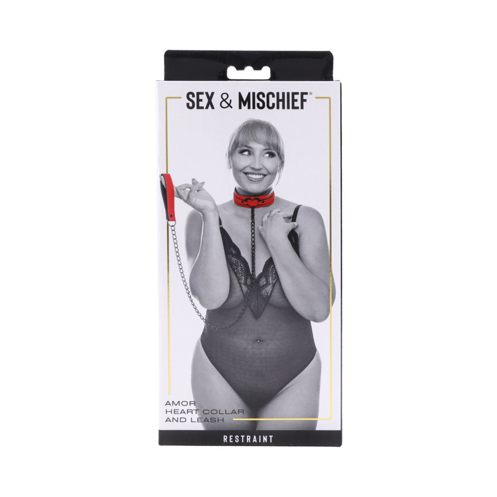 Hojas deportivas Sexo y travesuras Amor Collar y correa
