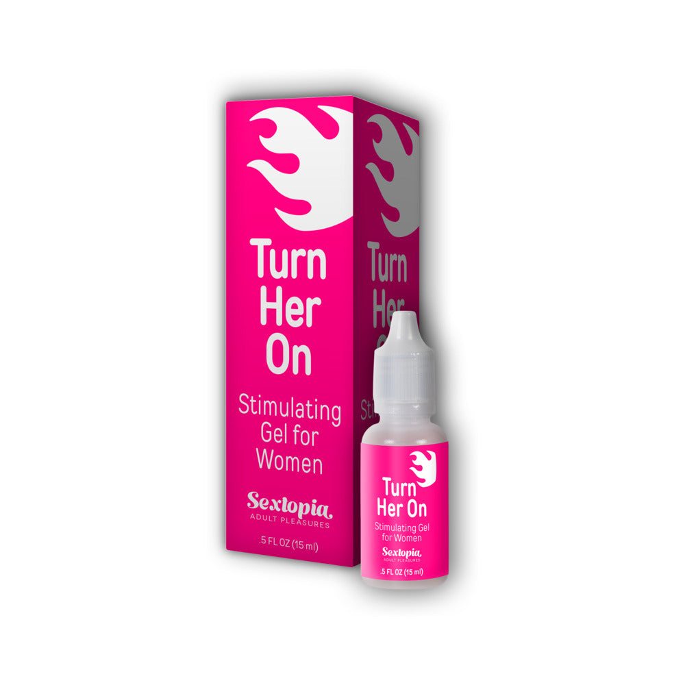 Gel estimulante Sextopia Turn Her On para mujer, botella de 14 ml
