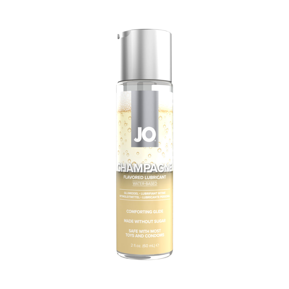 Lubricante a base de agua con sabor a champán JO 2 oz.