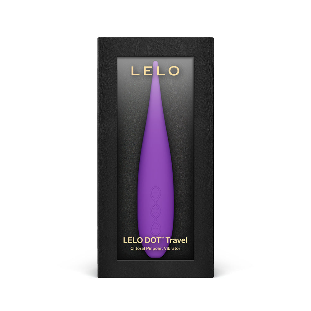 Vibrador de viaje para clítoris LELO DOT Pinpoint morado