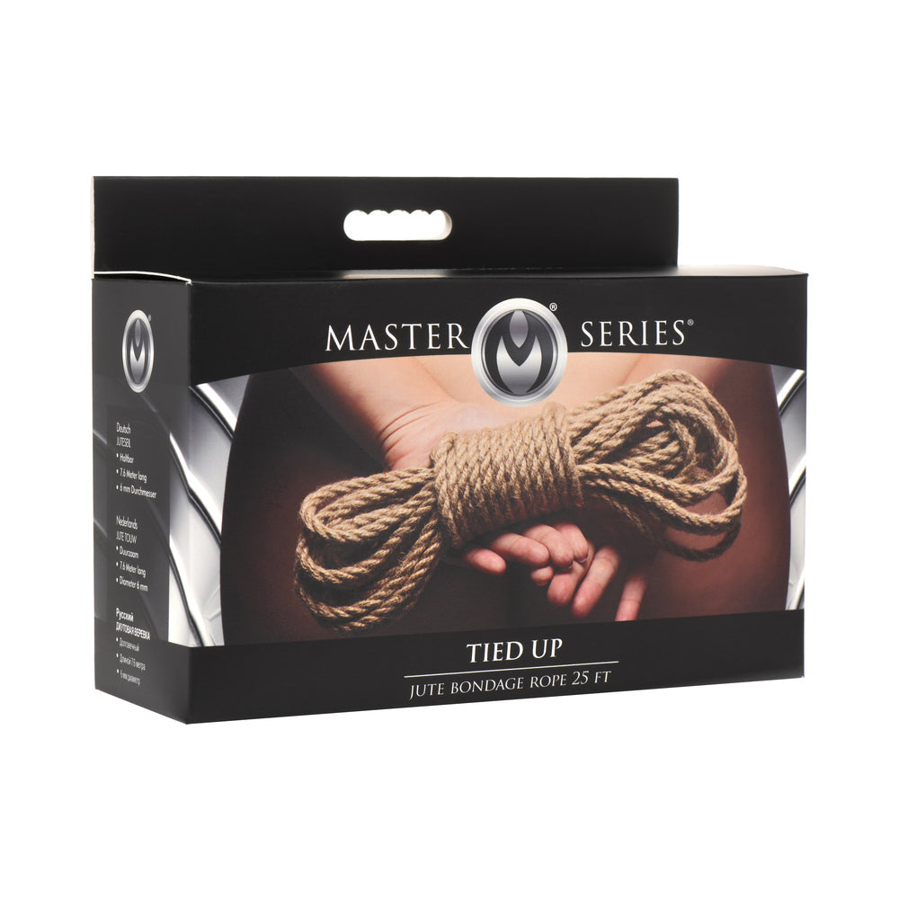 Cuerda de yute para bondage Master Series, 25 pies.