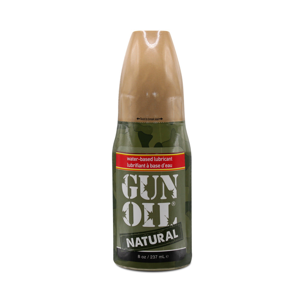 Lubricante natural a base de agua Gun Oil, 8 oz.