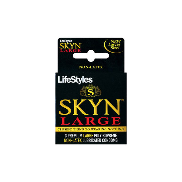 Lifestyles SKYN - Poliisopreno grande (paquete de 3)
