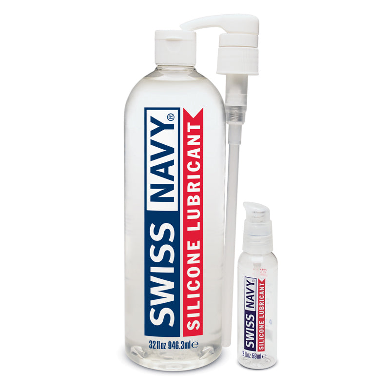 Lubricante de silicona Swiss Navy de 32 oz