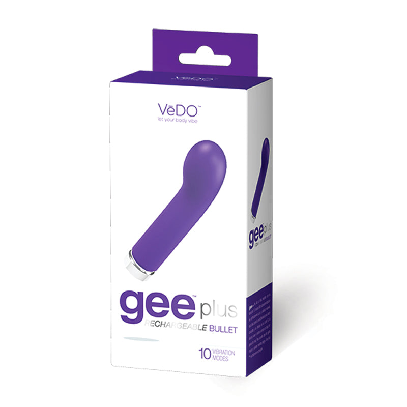 Vibrador recargable VeDO Geeplus - Into You Indigo