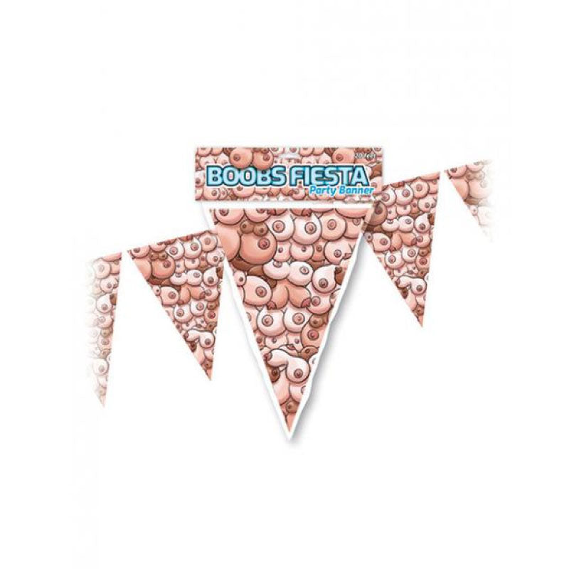 Banner de fiesta Boobie Fiesta de 20 pies