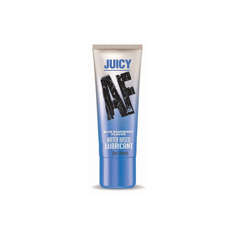 Lubricante a base de agua Juicy AF Frambuesa Azul 2 oz.
