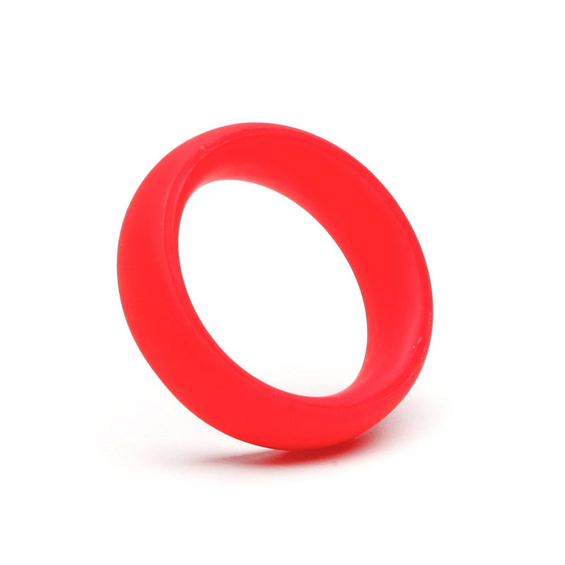 Anillo C para principiantes Tantus de 2 pulgadas color carmesí (bolsa)