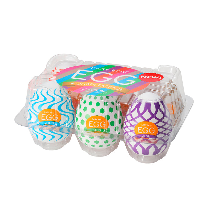 Paquete variado de huevos Tenga Wonder 6 piezas