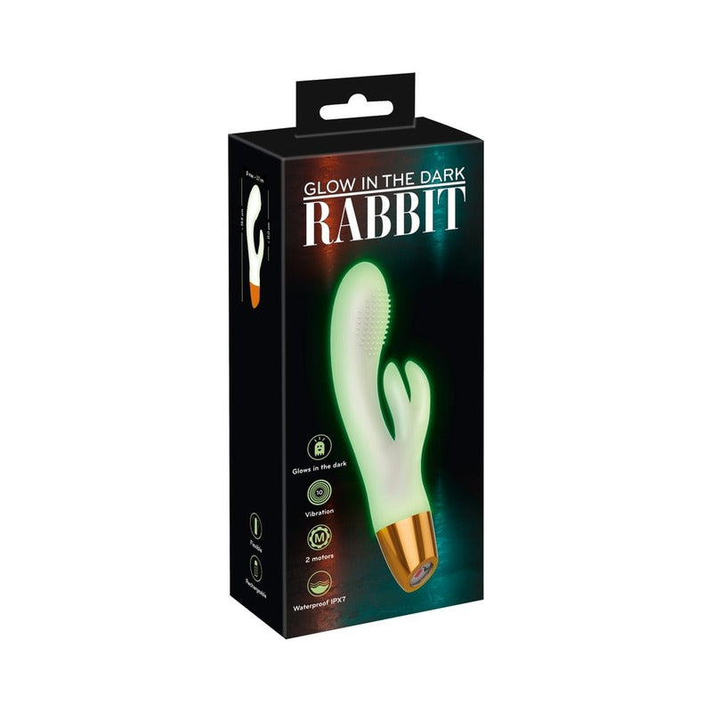 Vibrador de conejo que brilla en la oscuridad You2Toys