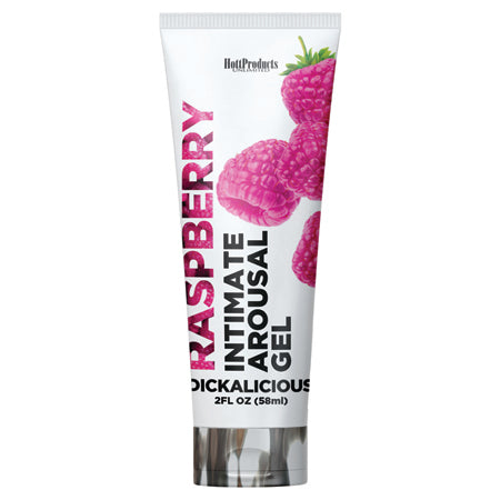 Gel de excitación íntima Dickalicious Frambuesa 2 oz.