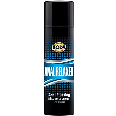 Lubricante relajante anal de silicona Body Action de 1.7 oz