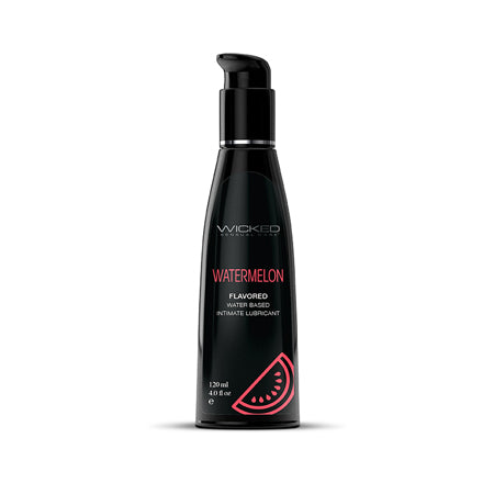 Lubricante a base de agua Wicked Aqua Watermelon 4 oz.