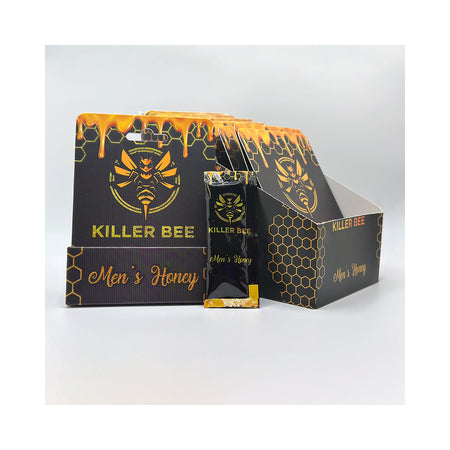 Potenciador masculino Killer Bee Honey, 24 sobres por expositor