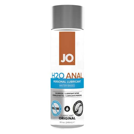 JO H2O Anal - Original - Lubricante (A base de agua) 8 fl oz / 240 ml