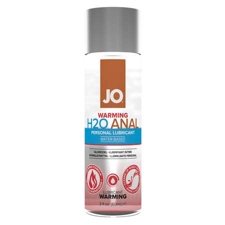 JO H2O Anal - Warming - Lubricant (Water-Based) 2 oz. / 60 ml