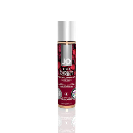 JO H2O - Raspberry Sorbet - Lubricant (Water-Based) 1 fl oz / 30 ml