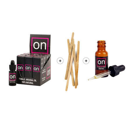 Sensuva ON Original Arousal Oil Refill Kit (12 bottles)