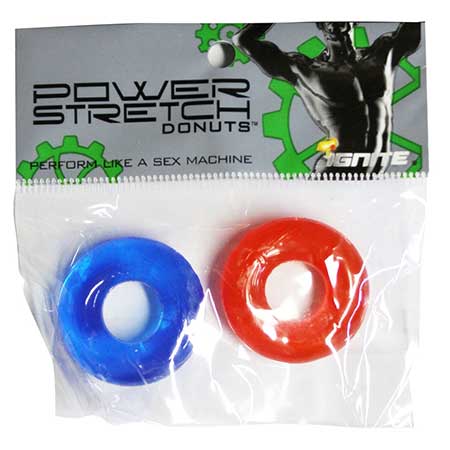 SI Power Stretch Donuts 2Pk Red/Blue