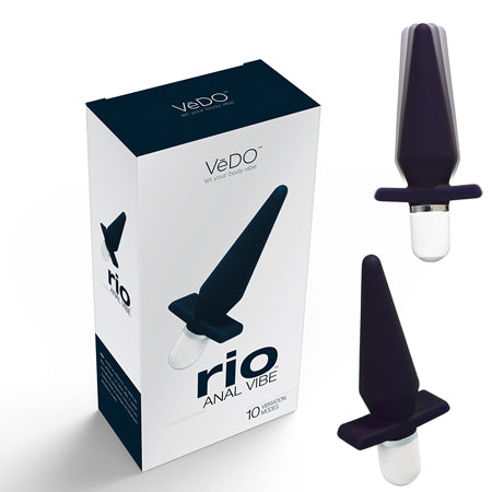 Vibrador anal VeDO Rio Just Black