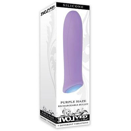 Evolved Purple Haze Rechargeable Silicone Bullet Vibrator