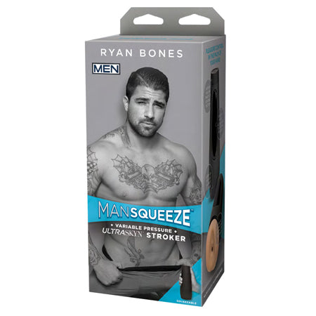 Man Squeeze- Ryan Bones - ULTRASKYN Stroker - Ass Vanilla