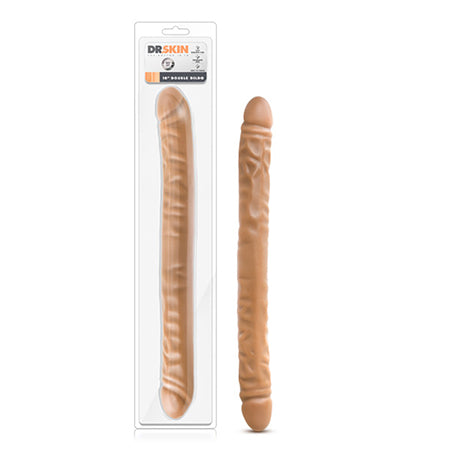 Blush Dr. Skin 18 in. Double Dildo Tan