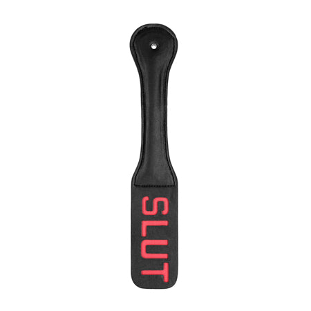 Ouch! 'Slut' Paddle Black