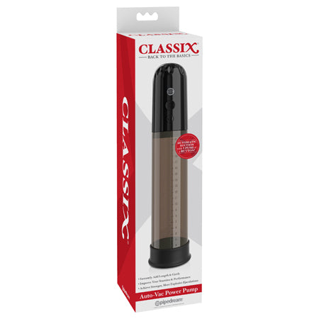 Pipedream Classix Auto-Vac Power Pump Black