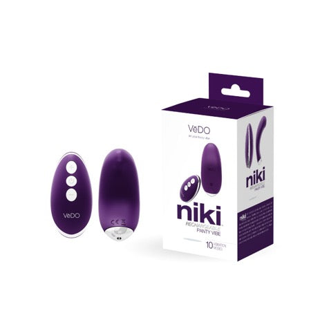 VeDO Niki Rechargeable Panty Vibe Deep Purple