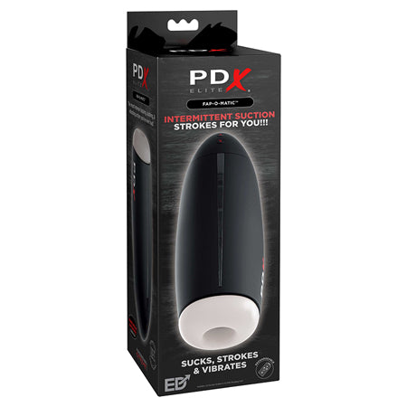 PDX Elite Fap-O-Matic Rechargeable Vibrating Suction Stroker