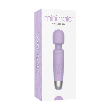 Mini Halo Wireless Wand 20X Silicone Liliac