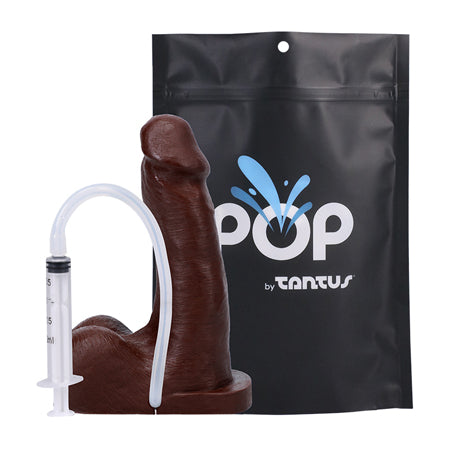 Tantus POP n' Play Squirting Packer Espresso (Bag)