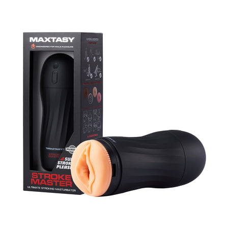 Maxtasy Stroke Master Realistic With Remote Nude Plus