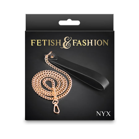 Fetish & Fashion Nyx Leash Black