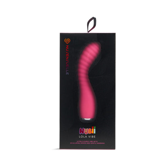 Nu Sensuelle Lola Nubii Flexible Warming Vibe Pink