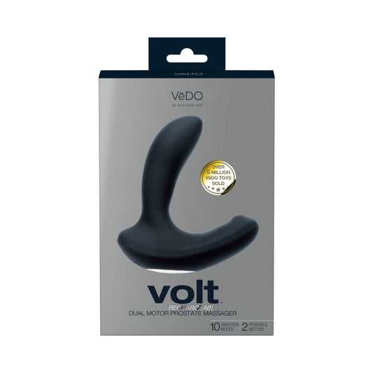 Vibrador de próstata recargable VeDO Volt negro