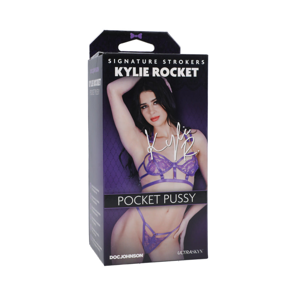 Masturbadores personales Kylie Rocket ULTRASKYN Pocket Pussy Vanilla