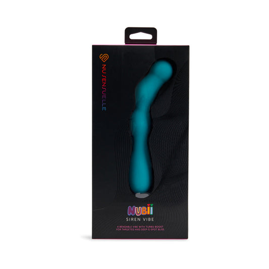 Nu Sensuelle Siren Nubii G-Spot Vibe W/ Hinge Blue