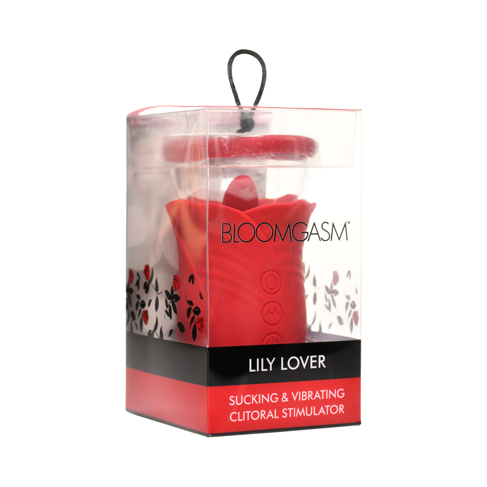 Bloomgasm Lily Lover Sucking & Vibrating Clitoral Stimulator