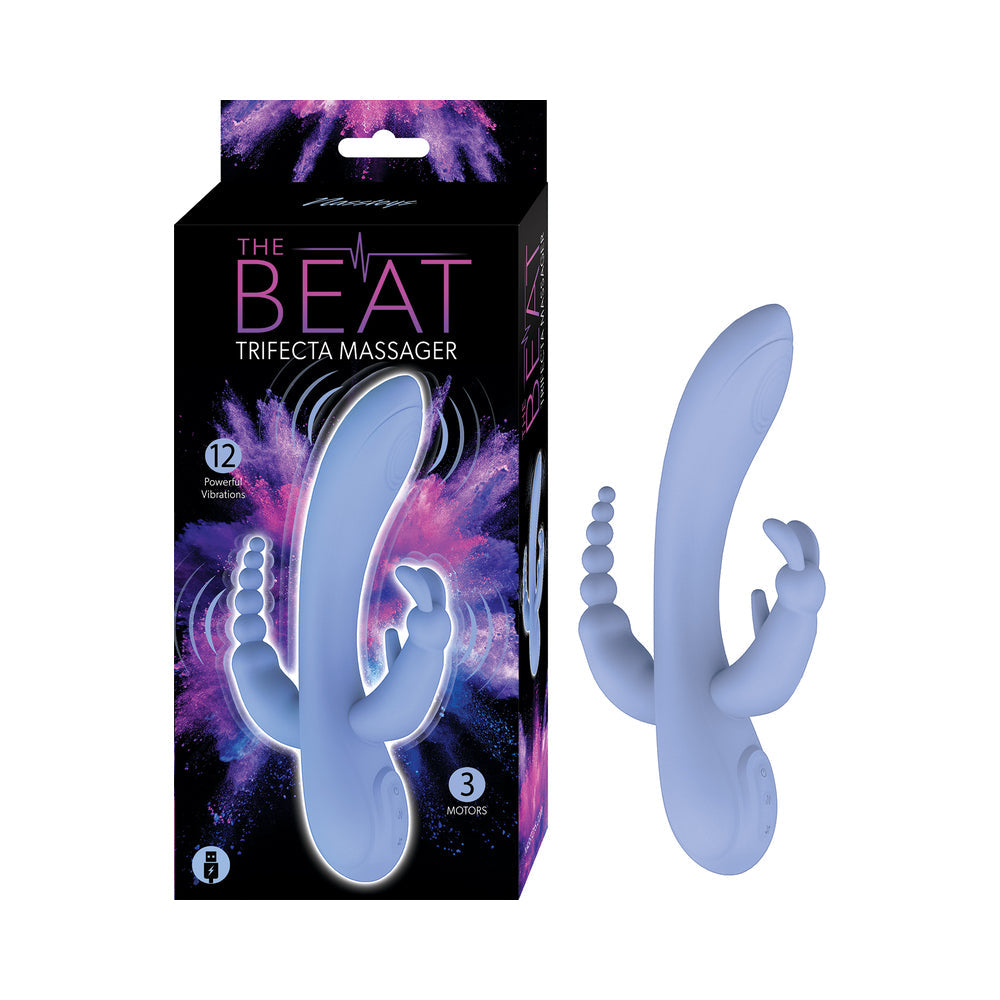 The Beat Trifecta Massager Violet