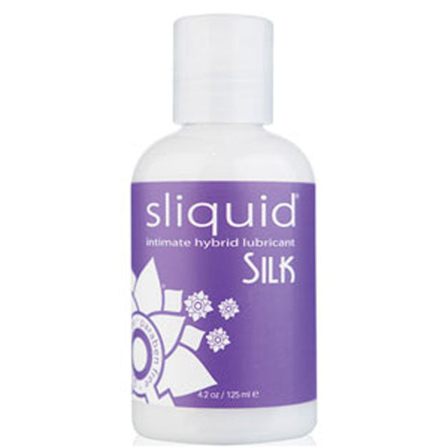 Sliquid Naturals Silk Hybrid Lubricant 4.2 oz.