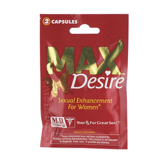 Swiss Navy MaxDesire Enhancement Capsules 2-Pack