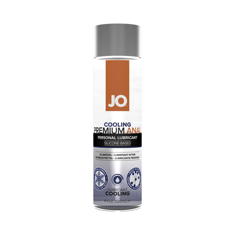 JO Premium Anal - Cooling - Lubricant (Silicone-Based) 4 oz. / 120 ml