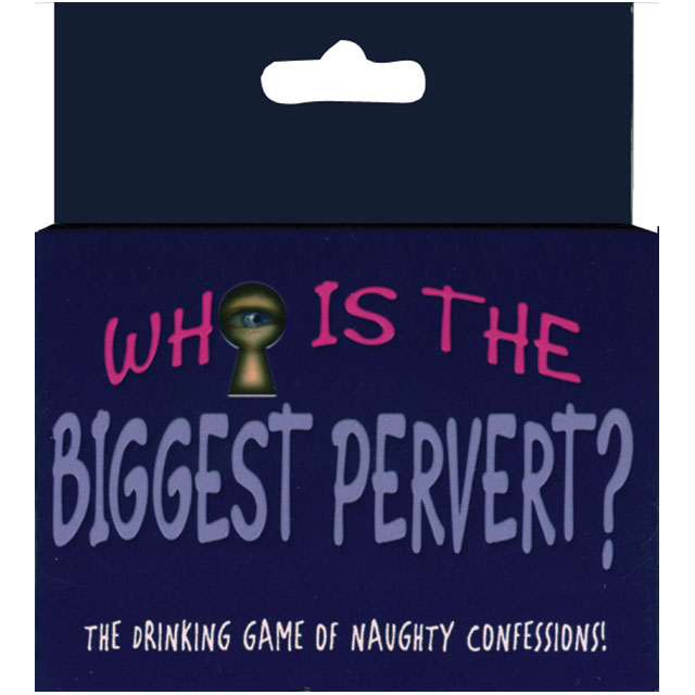 Who's The Biggest Pervert Card Game