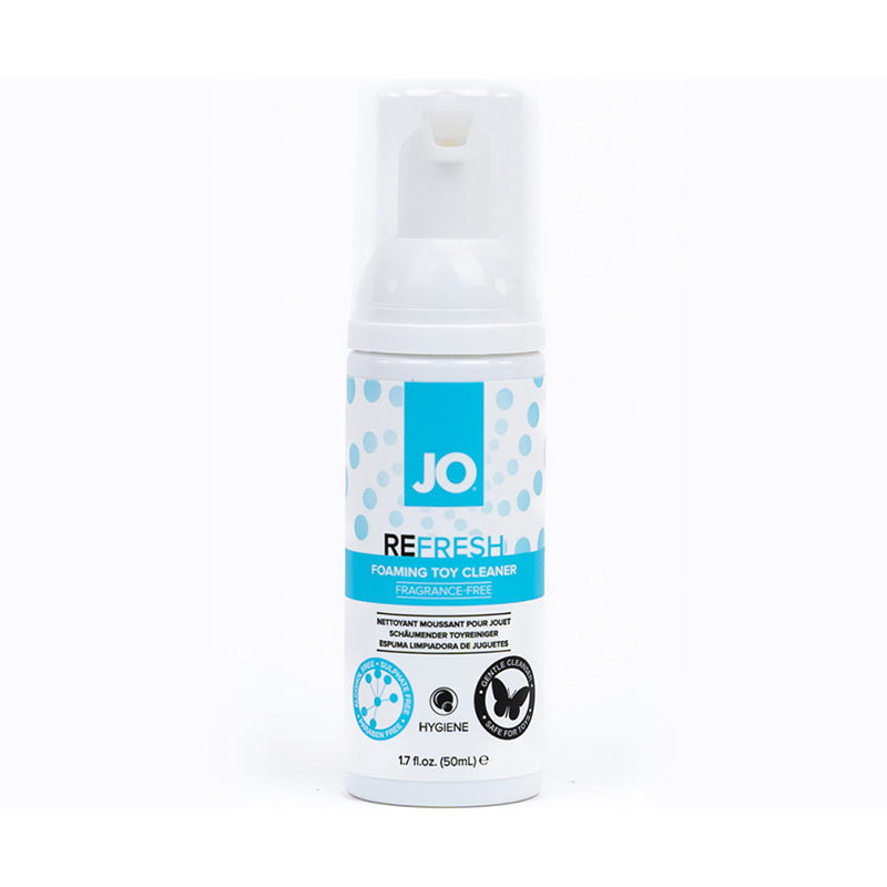 JO Refresh Foaming Toy Cleaner (Fragrance Free) 1.7 fl. oz. / 50 ml