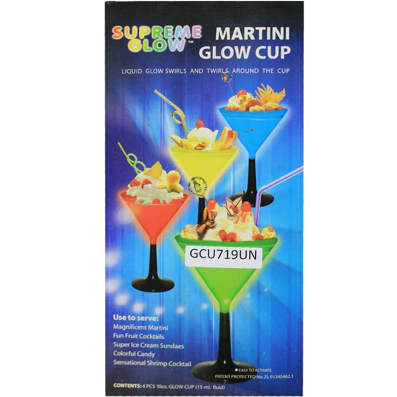 Martini Glow Glass (Set of 4)