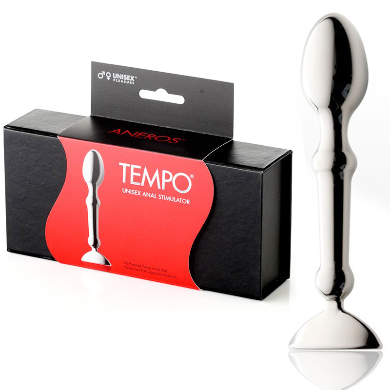 Aneros Tempo Stainless Steel Unisex Anal Stimulator